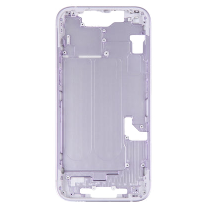 For iPhone 14 Middle Frame with Side Keys (Purple) - Others by buy2fix | Online Shopping UK | buy2fix