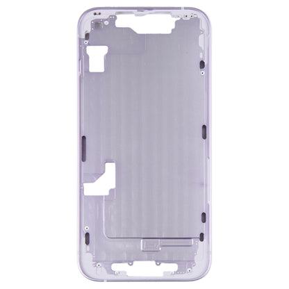 For iPhone 14 Middle Frame with Side Keys (Purple) - Others by buy2fix | Online Shopping UK | buy2fix