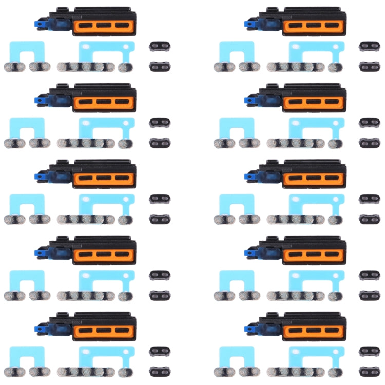 10sets Speaker Ringer Buzzer Dustproof Mesh For iPhone 14 Pro Max (Gold) by buy2fix