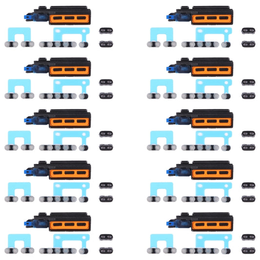 10sets Speaker Ringer Buzzer Dustproof Mesh For iPhone 14 Pro Max (Silver) by buy2fix