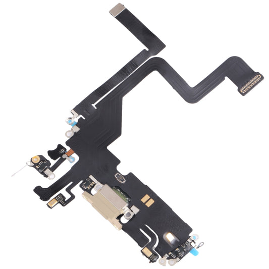 For iPhone 14 Pro Charging Port Flex Cable (Gold) - Flex Cable by buy2fix | Online Shopping UK | buy2fix