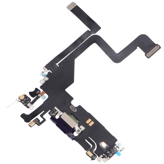 For iPhone 14 Pro Charging Port Flex Cable (Purple) - Flex Cable by buy2fix | Online Shopping UK | buy2fix