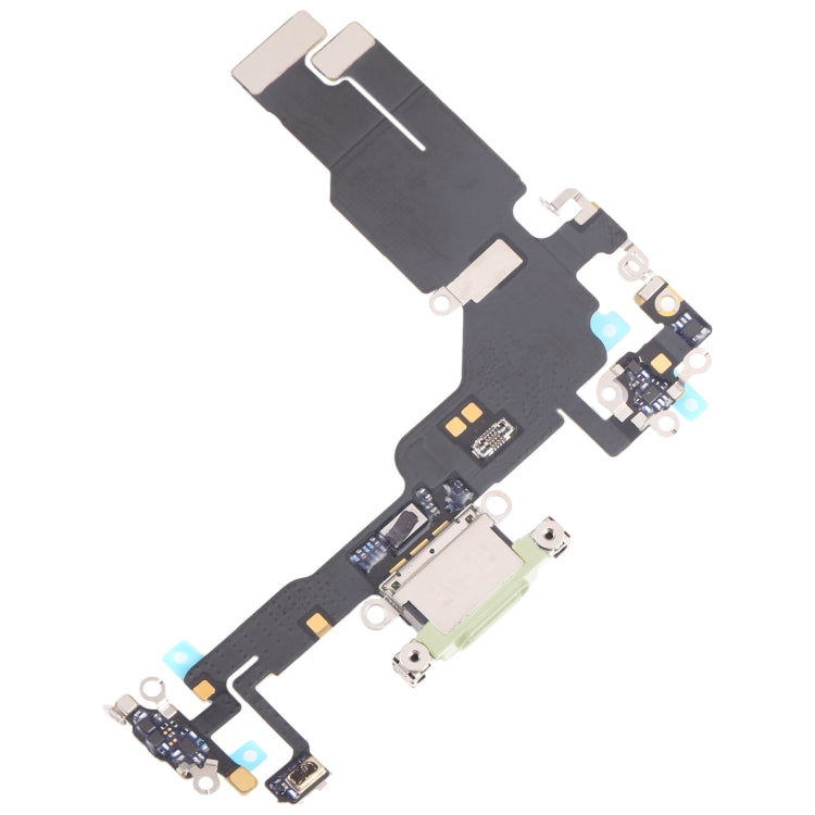 For iPhone 15 Original Charging Port Flex Cable (Green) - Flex Cable by buy2fix | Online Shopping UK | buy2fix
