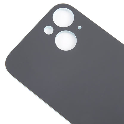 For iPhone 15 Glass Battery Back Cover(Blue) -  by buy2fix | Online Shopping UK | buy2fix