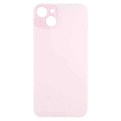 For iPhone 15 Plus Glass Battery Back Cover(Pink) - Back Cover by buy2fix | Online Shopping UK | buy2fix