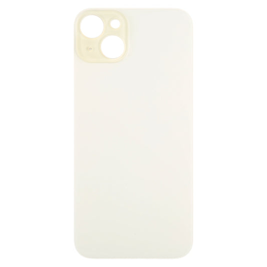 For iPhone 15 Plus Glass Battery Back Cover(Yellow) - Back Cover by buy2fix | Online Shopping UK | buy2fix