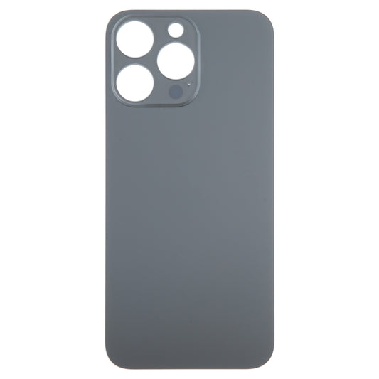 For iPhone 15 Pro Glass Battery Back Cover(Black) - Back Cover by buy2fix | Online Shopping UK | buy2fix