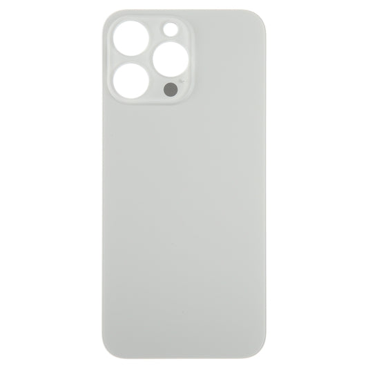 For iPhone 15 Pro Glass Battery Back Cover(Titanium) - Back Cover by buy2fix | Online Shopping UK | buy2fix