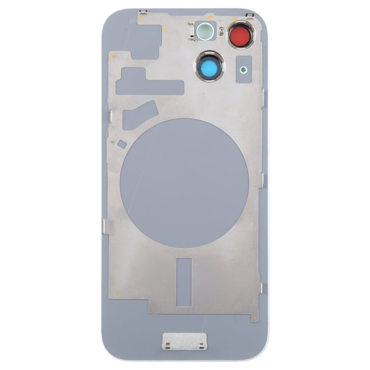 For iPhone 15 Plus Glass Battery Back Cover with Camera Lens Cover(Green) - Back Cover by buy2fix | Online Shopping UK | buy2fix