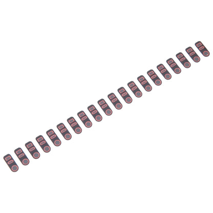 For iPhone 15 / 15 Plus / 15 Pro / 15 Pro Max 100pcs/set Front Camera Sensing Sticker - Camera Series by buy2fix | Online Shopping UK | buy2fix