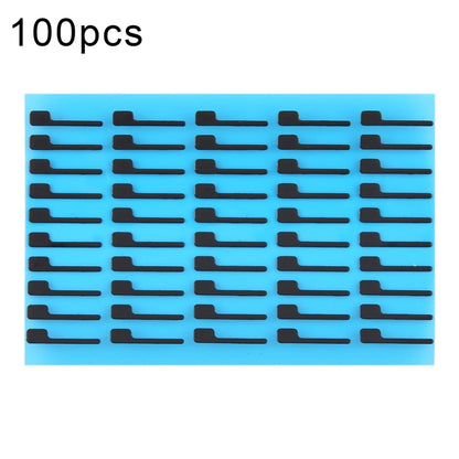 For iPhone 15 Pro 100pcs/set LCD Bottom Black Adhesive Sticker(01) - LCD Related Parts by buy2fix | Online Shopping UK | buy2fix