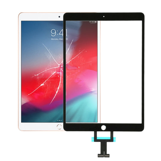 Touchpanel für iPad Air 3 (2019) A2152 A2123 A2153 A2154 / iPad Air 3 Pro 10,5 Zoll 2. Generation (Schwarz)