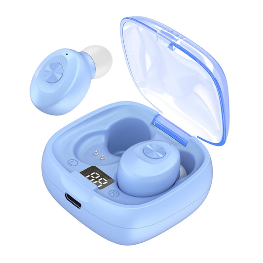 XG-8 TWS Digital Display Touch Bluetooth Earphone with Magnetic Charging Box(Blue) by buy2fix
