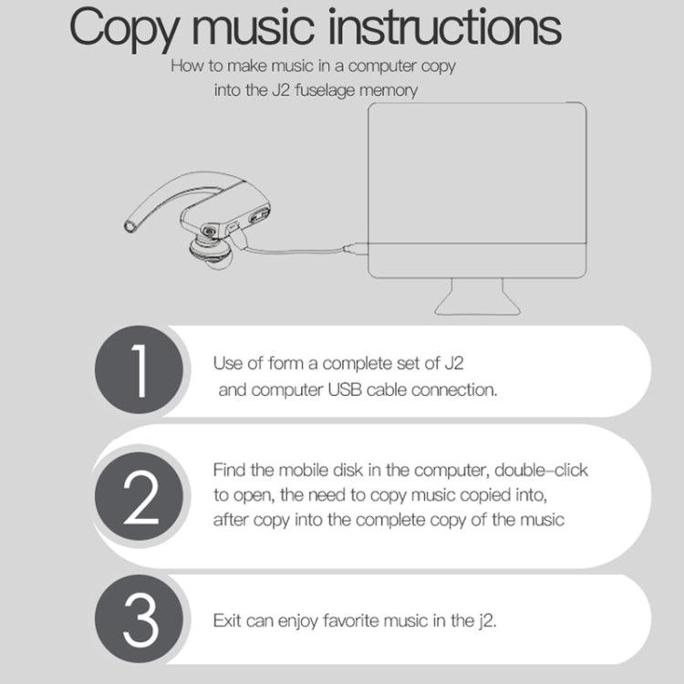 J2 Bluetooth 4.2 Binaural Hanging Type Wireless Sports Bluetooth Earphone, Built-in Memory (Red) by buy2fix