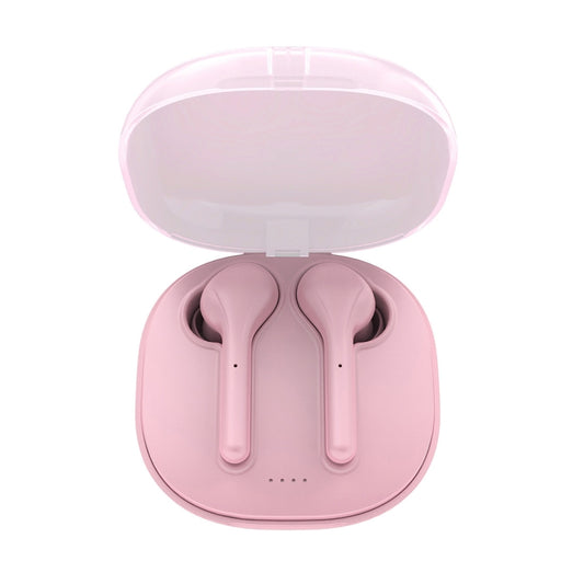 K88 Bluetooth 5.0 TWS Touch Binaural Wireless Stereo Sports Bluetooth Earphone with Charging Box(Pink) by buy2fix