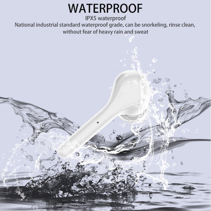 K88 Bluetooth 5.0 TWS Touch Binaural Wireless Stereo Sports Bluetooth Earphone with Charging Box(Pink) by buy2fix