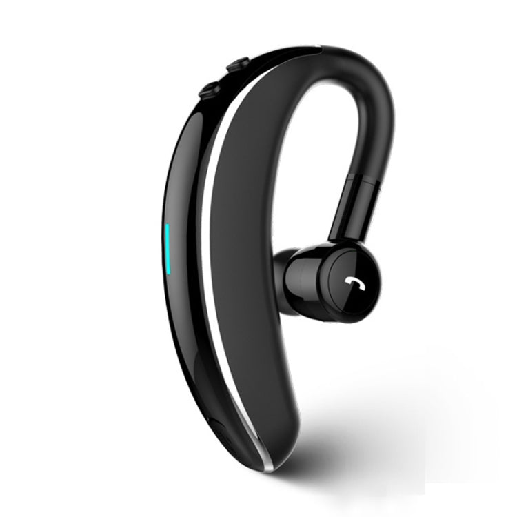 V7 Bluetooth 5.0 Business Style Wireless Stereo Sports Bluetooth Earphone, Support Inform Caller Name (Black) by buy2fix
