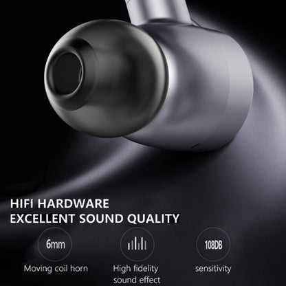 V7 Bluetooth 5.0 Business Style Wireless Stereo Sports Bluetooth Earphone, Support Inform Caller Name (Black) by buy2fix