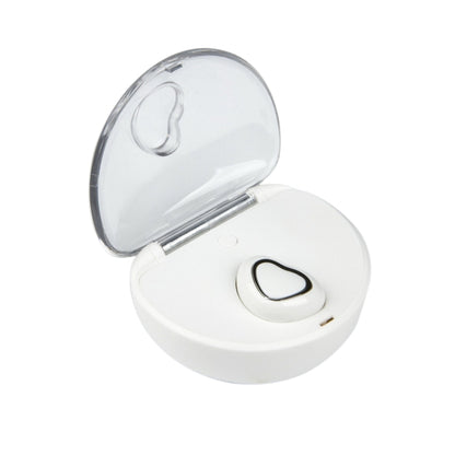X7 Bluetooth 4.1 Mini Invisible Wireless Sports Bluetooth Earphone with Charging Box (White) by buy2fix