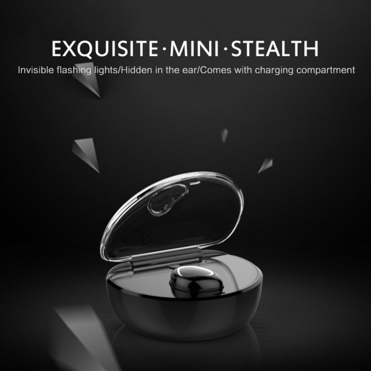 X7 Bluetooth 4.1 Mini Invisible Wireless Sports Bluetooth Earphone with Charging Box (White) by buy2fix