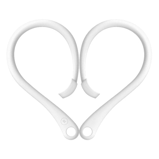 For AirPods 1 / 2 / Pro Anti-lost Silicone Earphone Ear-hook(White) - Anti-lost & Holder by buy2fix | Online Shopping UK | buy2fix
