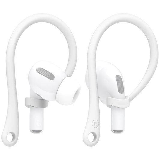For AirPods 1 / 2 / Pro Anti-lost Silicone Earphone Ear-hook(White) - Anti-lost & Holder by buy2fix | Online Shopping UK | buy2fix