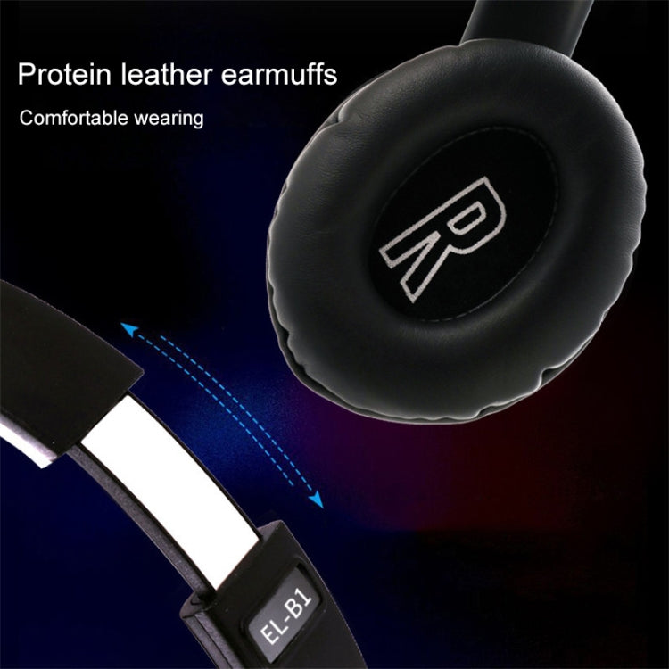 B1 Graffiti Pattern Wireless Bluetooth V5.0 Headset (Black White) by buy2fix