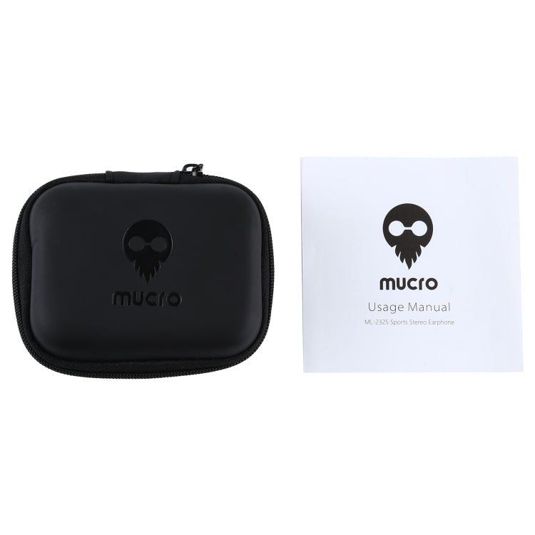 Mucro MB-232 Running In-Ear Sport Earbuds Earhook Wired Stereo Headphones for Jogging Gym(Blue) by Mucro