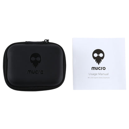 Mucro MB-232 Running In-Ear Sport Earbuds Earhook Wired Stereo Headphones for Jogging Gym(Blue) by Mucro