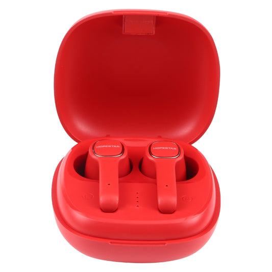HOPESTAR S12 Bluetooth 5.0 True Wireless Bluetooth Earphone (Red) - TWS Earphone by HOPESTAR | Online Shopping UK | buy2fix