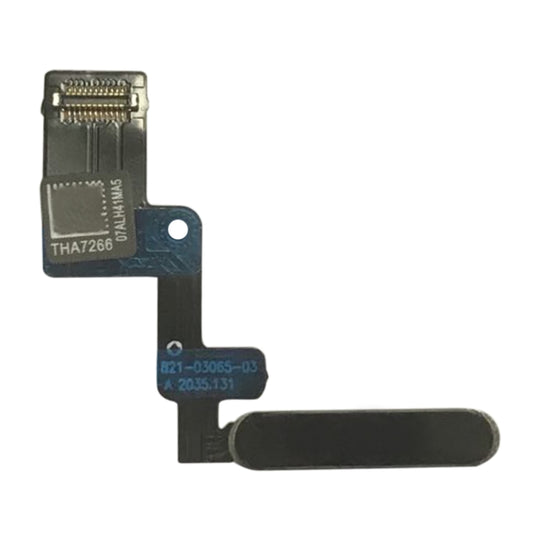 Câble flexible d'empreinte digitale du bouton d'alimentation pour iPad Air 2020 10.9 / Air 4 A2324 A2072 A2325 (noir)
