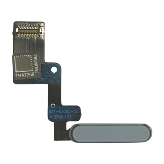 Câble flexible d'empreinte digitale du bouton d'alimentation pour iPad Air 2020 10.9 / Air 4 A2324 A2072 A2325 (bleu)