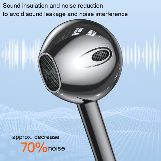 Langsdom V6 3.5mm Dual Plug Wired In-Ear Earphone with Microphone, Length: 2m (Black) - In Ear Wired Earphone by Langsdom | Online Shopping UK | buy2fix