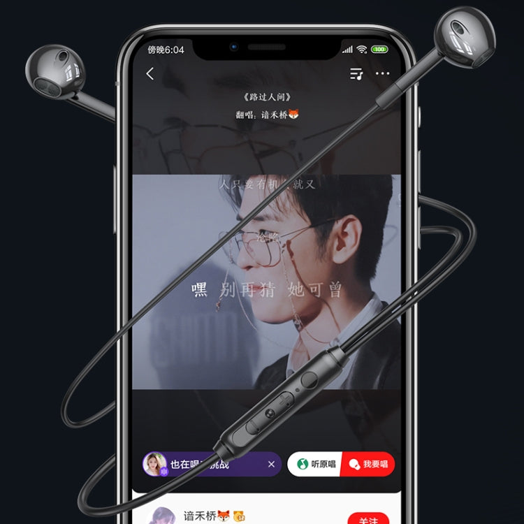 Langsdom V6 3.5mm Dual Plug Wired In-Ear Earphone with Microphone, Length: 2m (Black) - In Ear Wired Earphone by Langsdom | Online Shopping UK | buy2fix