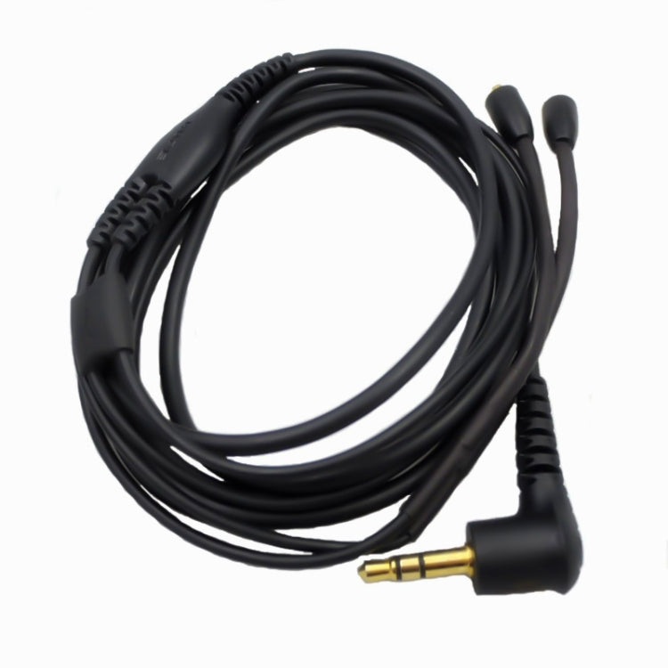 ZS0105 Headphone Audio Cable for Shure SE215 UE900 SE425(Black) by buy2fix