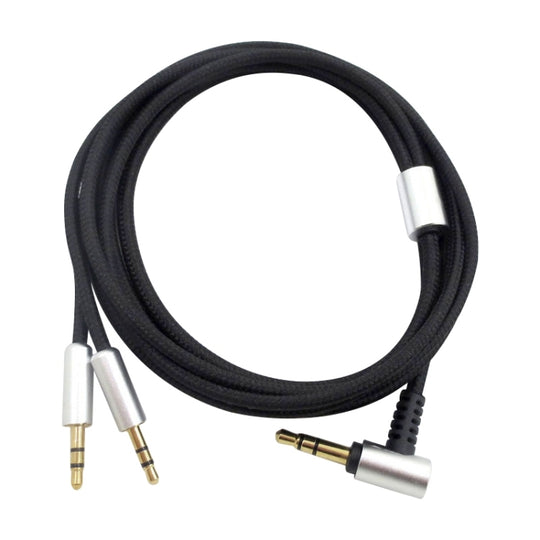 Câble audio pour casque d'écoute, version standard ZS0096, pour Sol Republic Master Tracks HD V8 V10 V12 X3 (noir)
