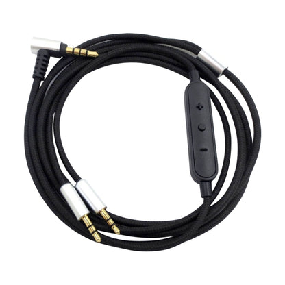 ZS0096 Wired Control Version Headphone Audio Cable for Sol Republic Master Tracks HD V8 V10 V12 X3 (Black) by buy2fix