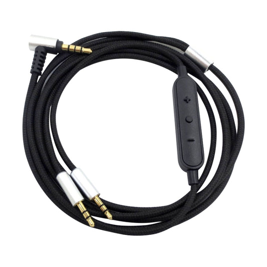 ZS0096 Wired Control Version Headphone Audio Cable for Sol Republic Master Tracks HD V8 V10 V12 X3 (Black) by buy2fix