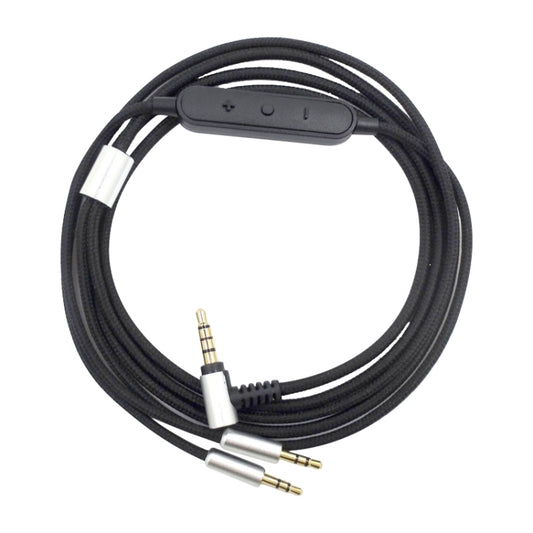 ZS0096 Wired Control Version Headphone Audio Cable for Sol Republic Master Tracks HD V8 V10 V12 X3 (Black) by buy2fix