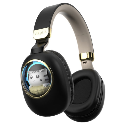 B4 RGB Cartoon Stereo Headset Wireless Bluetooth Headphones (Black) - Headset & Headphone by buy2fix | Online Shopping UK | buy2fix