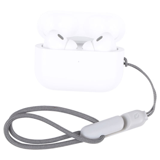 For Apple AirPods Pro 2 Wireless Bluetooth Earphone Anti-Lost Rope Phone Case Lanyard(Grey) - Other Accessories by buy2fix | Online Shopping UK | buy2fix