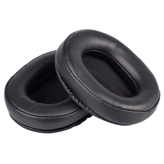 1 Pair Leather Sponge Protective Case for Steelseries Arctis 3 Pro  / Ice 5 / Ice 7 Headphone(Black Leather) - Earmuff & Pad by buy2fix | Online Shopping UK | buy2fix