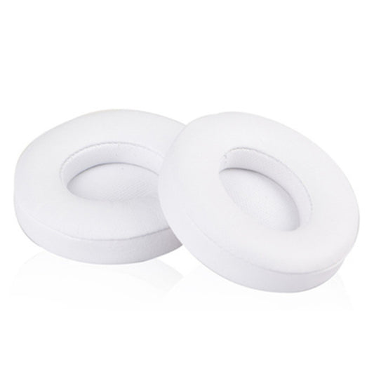 1 Pair Leather Headphone Protective Case for Beats Solo2.0 / Solo3.0, Wired Version(White) - Earmuff & Pad by buy2fix | Online Shopping UK | buy2fix