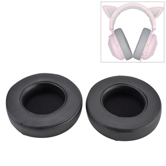 2 PCS For Razer Kraken 7.1 V2 Pro Headphone Cushion Sponge Gel Cover Earmuffs Replacement Earpads