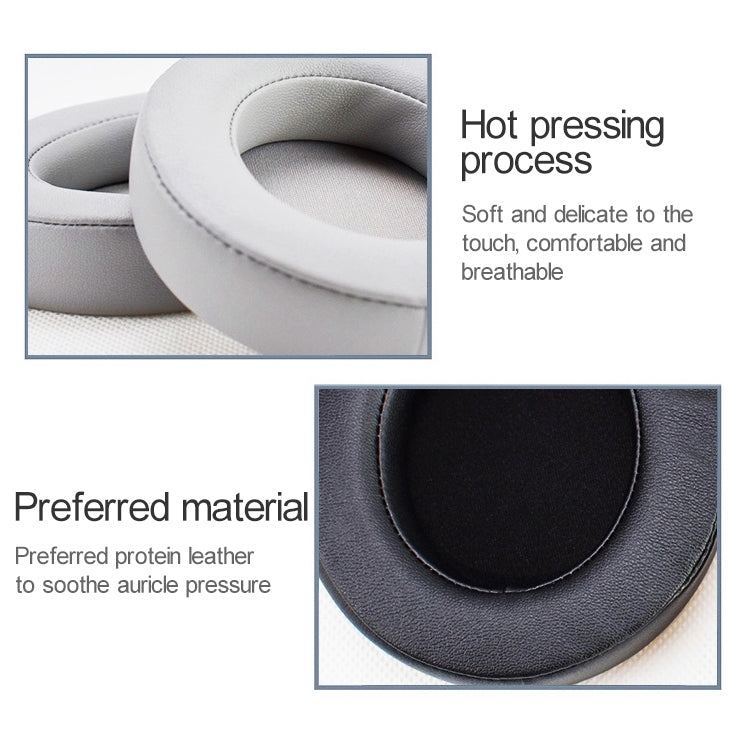 2 PCS For Razer Kraken 7.1 V2 Pro Headphone Cushion Sponge Gel Cover Earmuffs Replacement Earpads - Earmuff & Pad by buy2fix | Online Shopping UK | buy2fix