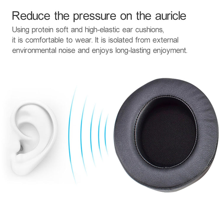 2 PCS For Razer Kraken 7.1 V2 Pro Headphone Cushion Sponge Gel Cover Earmuffs Replacement Earpads - Earmuff & Pad by buy2fix | Online Shopping UK | buy2fix