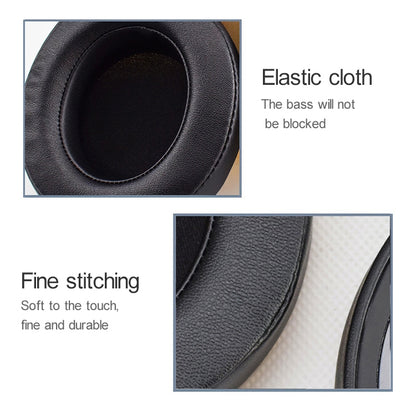 2 PCS For Razer Kraken 7.1 V2 Pro Headphone Cushion Sponge Black Net Cover Earmuffs Replacement Earpads - Earmuff & Pad by buy2fix | Online Shopping UK | buy2fix