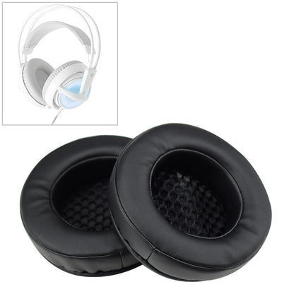 2 PCS For XIBERIA V2 / V5 / X10 / X12 Thicken Headphone Cushion Sponge Cover Earmuffs Replacement Earpads(Black) - Earmuff & Pad by buy2fix | Online Shopping UK | buy2fix