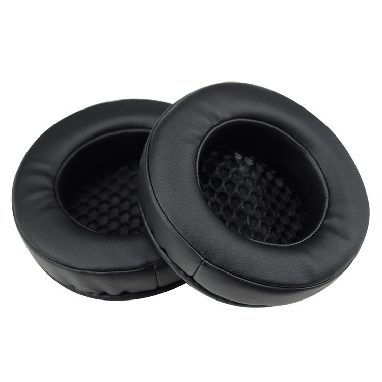 2 PCS For XIBERIA V2 / V5 / X10 / X12 Thicken Headphone Cushion Sponge Cover Earmuffs Replacement Earpads(Black) - Earmuff & Pad by buy2fix | Online Shopping UK | buy2fix