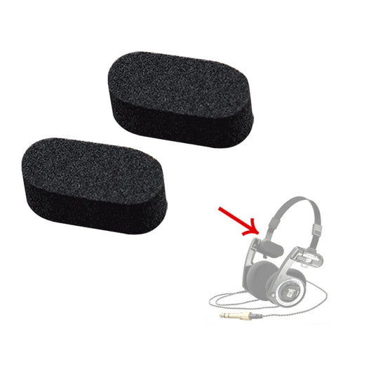 2 PCS For Koss Porta Pro PP Headphone Replacement Sponge Pad Cushion Earpads - Earmuff & Pad by buy2fix | Online Shopping UK | buy2fix